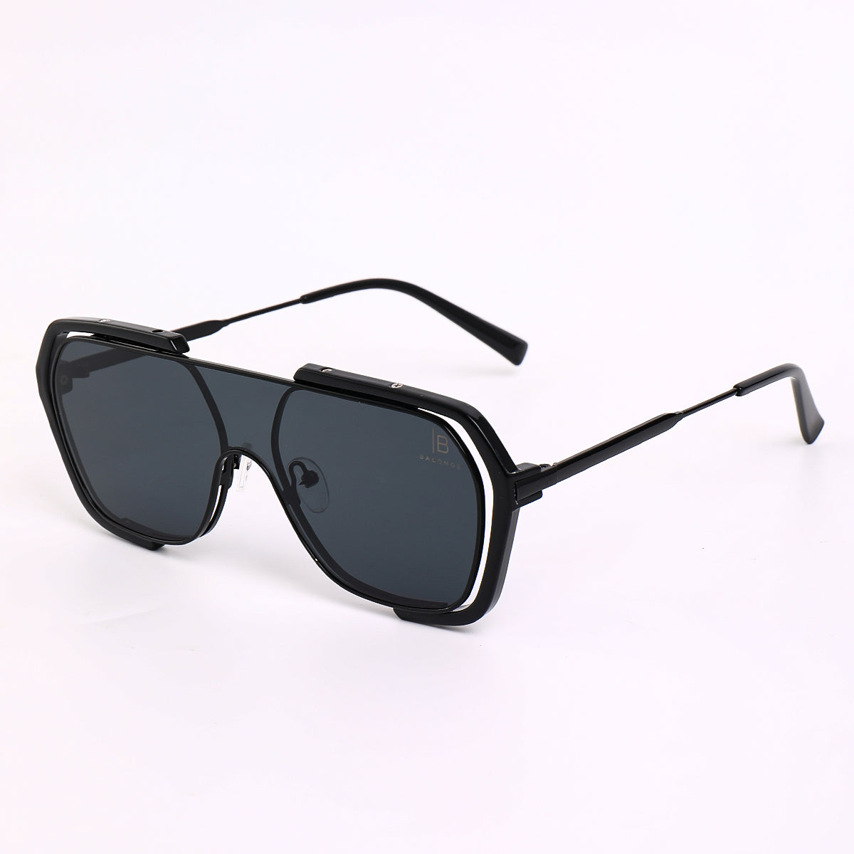 BALONGE Apex Noir - Signature Shield Sunglasses