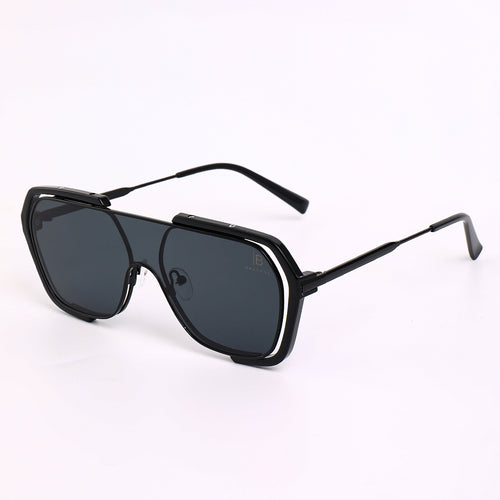 BALONGE Apex Noir - Signature Shield Sunglasses