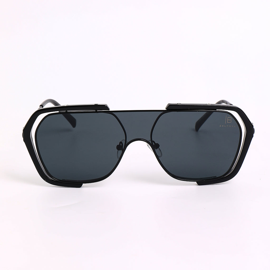 BALONGE Apex Noir - Signature Shield Sunglasses