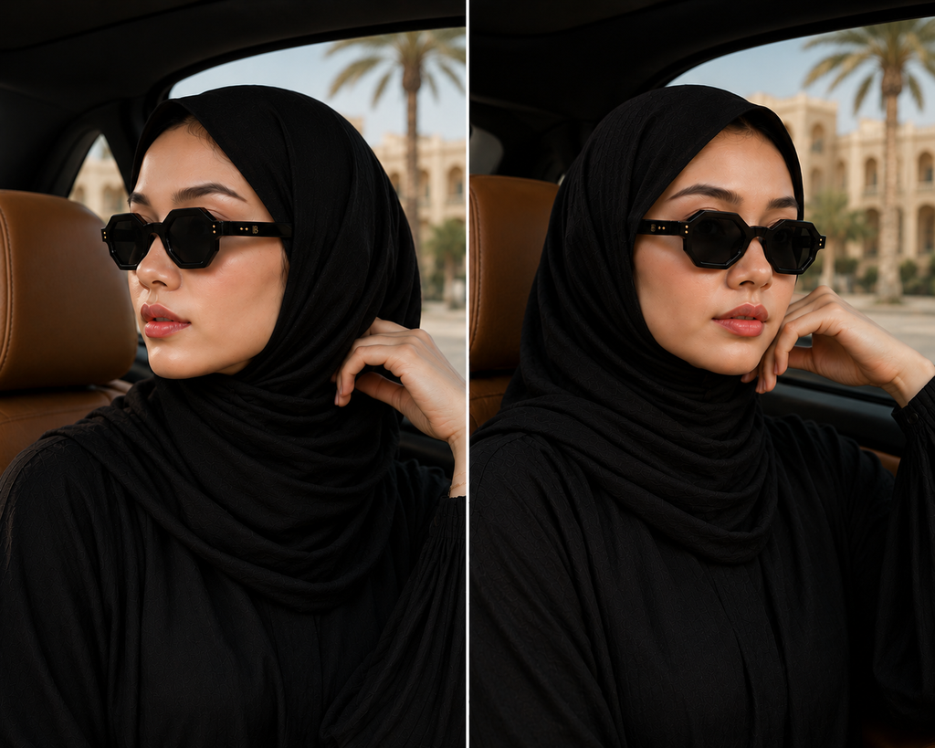 BALONGE ÉCLAT NOIR - Architectural Luxury Sunglasses