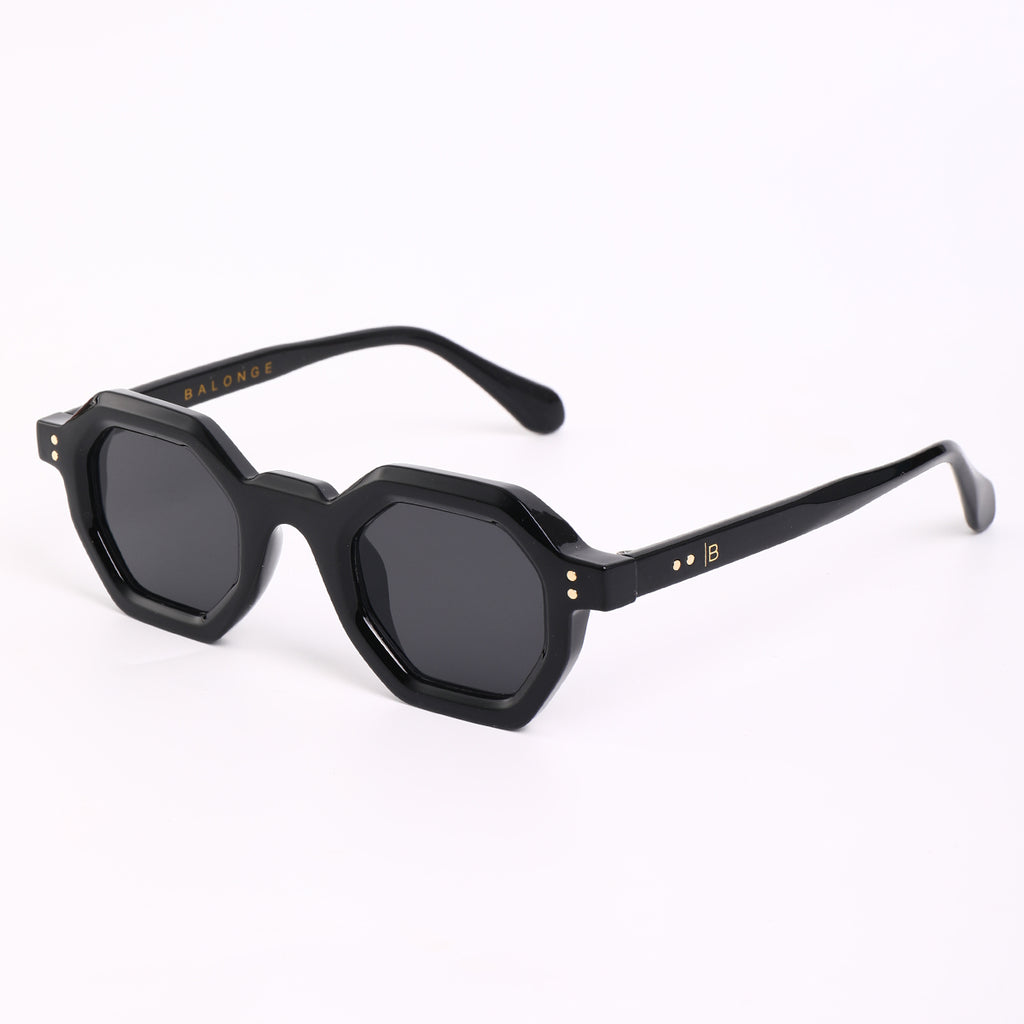 BALONGE ÉCLAT NOIR - Architectural Luxury Sunglasses