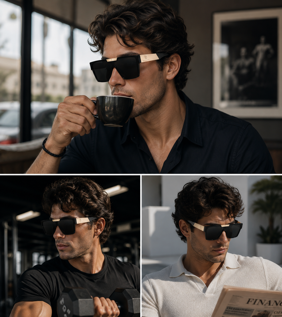 BALONGE Noir Vision Sunglasses