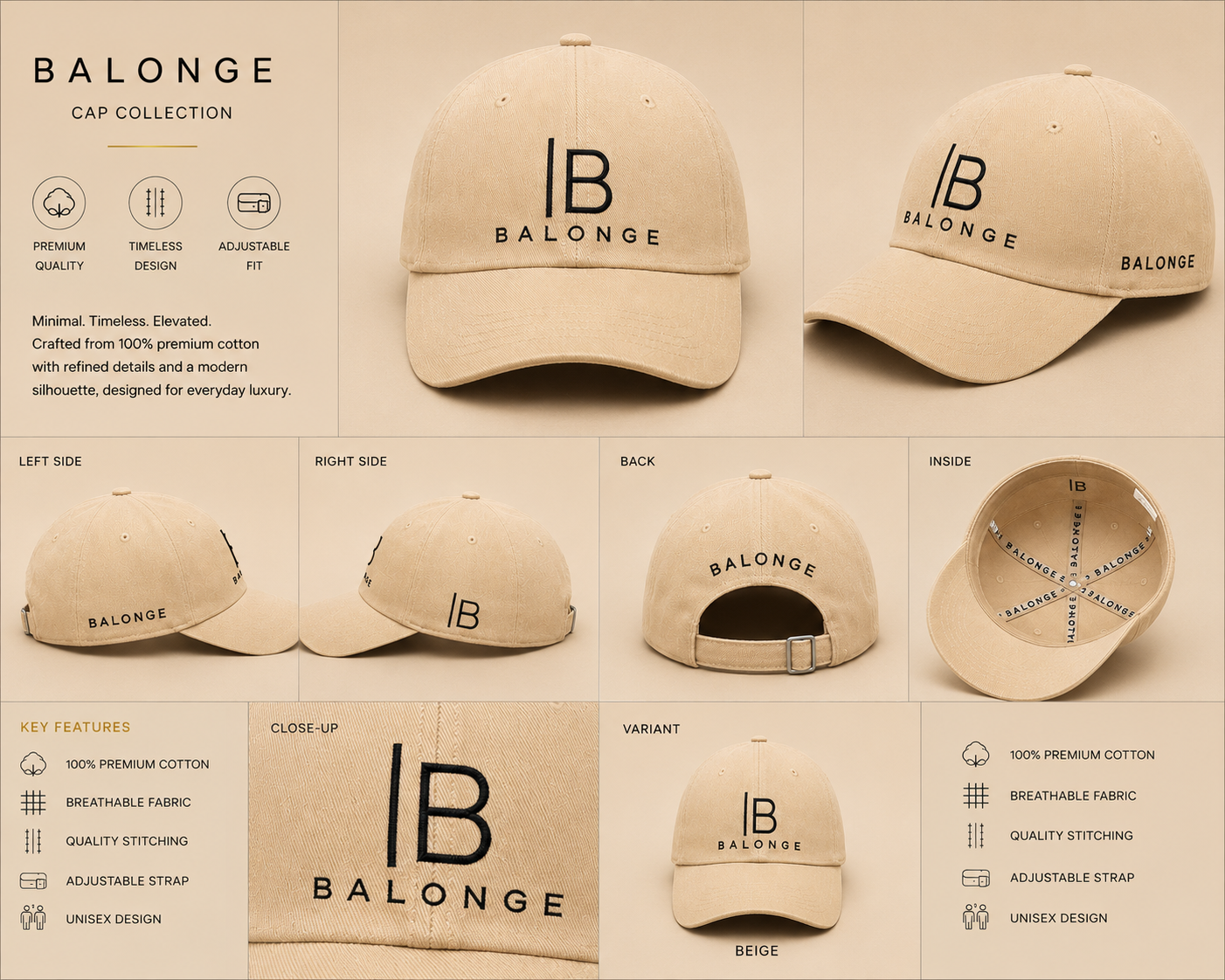 Balonge Signature cap