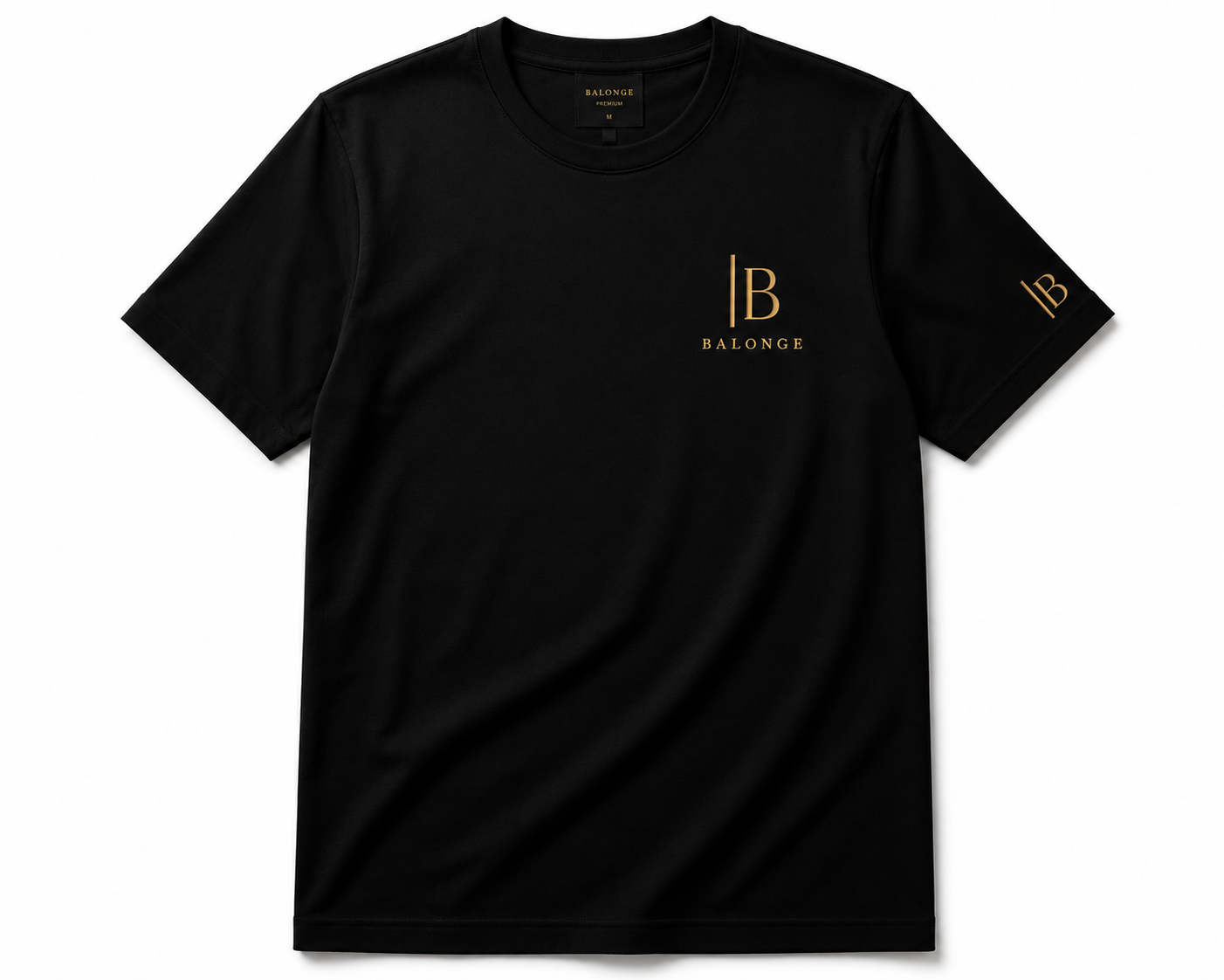 BALONGE Premium Black T-Shirt